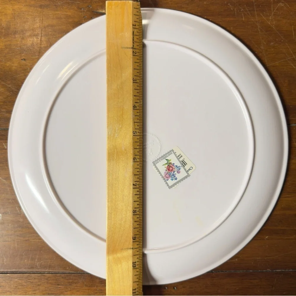 Happy Easter Round Platter Plate